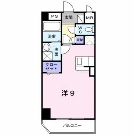 鶴橋駅 徒歩9分 6階の物件間取画像